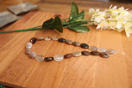 Montana Agate Puffed Oval 13x18