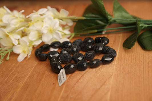 Unknown Semi-Precious Faceted Nuggets — 14×11mm