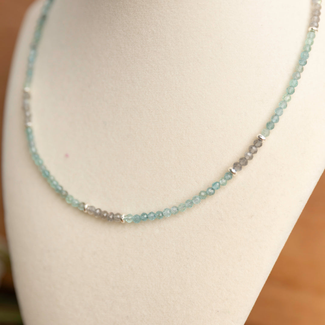 Apatite and Labradorite Necklace