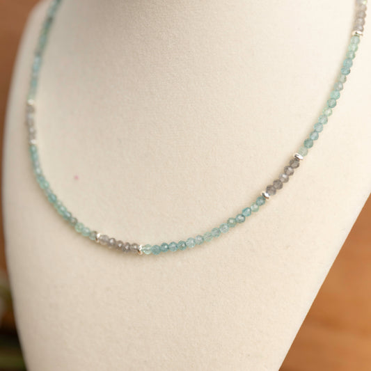Apatite and Labradorite Necklace