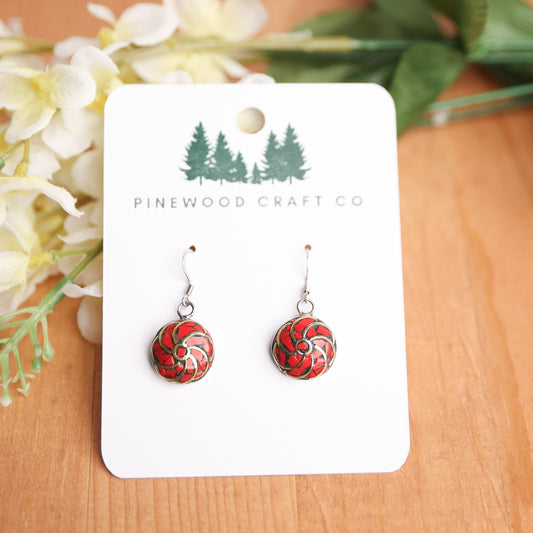 Vintage Nepal Beads on Stainless Steel Hooks