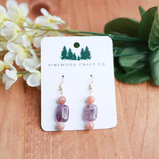 Amethyst and Moonstone