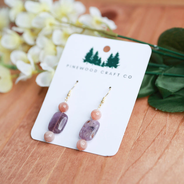 Amethyst and Moonstone