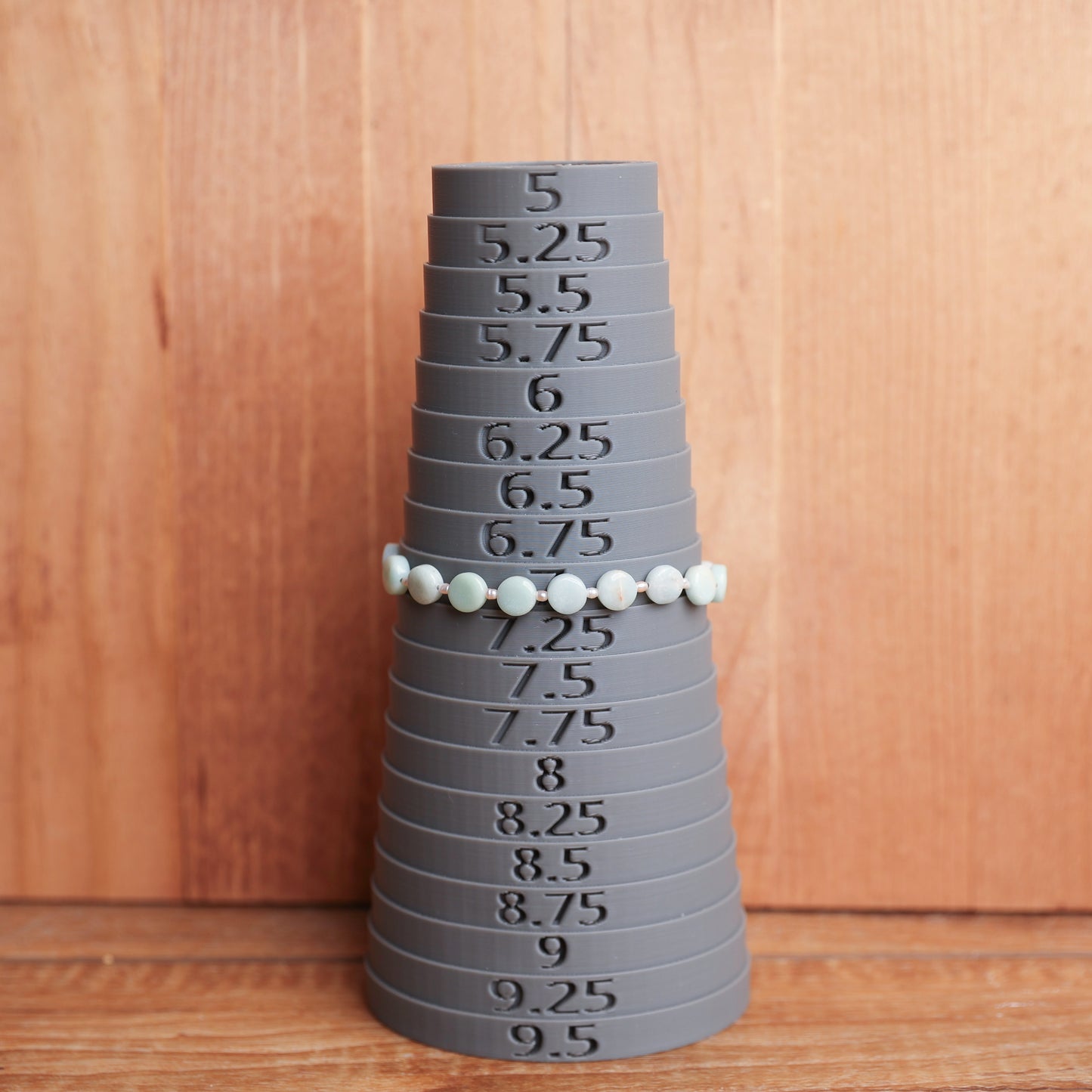 Amazonite Circles with Freshwater Pearls