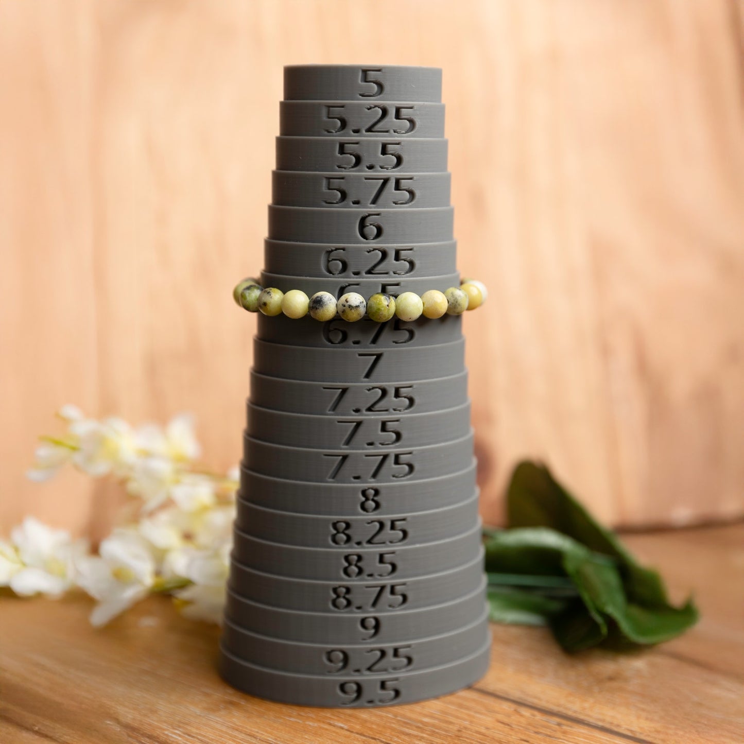 Serpentine Gemstone Bracelet – Grounding & Restorative Energy