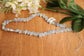 Natural Blue Chalcedony 2-Hole Diamond Beads