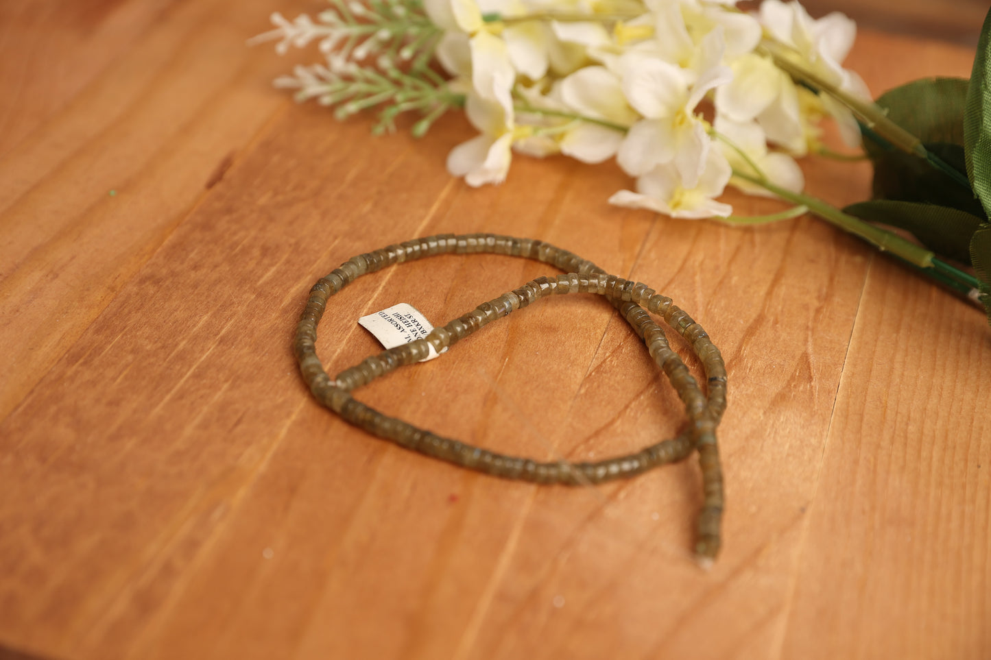 4mm Labradorite Heishi Beads