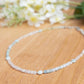 Morganite & Amazonite Cushion Bead Necklace