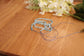 Natural Aquamarine Graduated Color Strand – Approx. 3mm Faceted Cubes