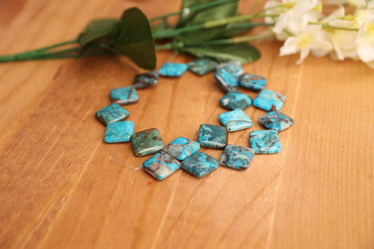 Blue Crazy Lace Agate 16mm Diamond