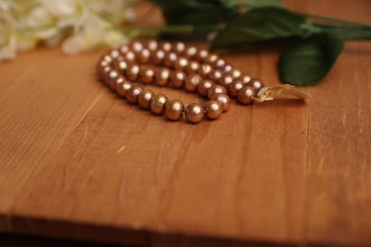 Bronze Freshwater Pearls – approx. 8.5mm