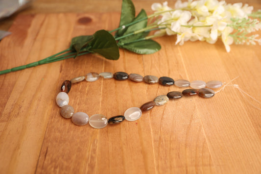 Montana Agate Puffed Oval 13x18
