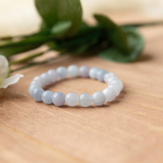 Blue Chalcedony Gemstone Bracelet