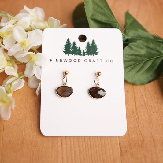Smokey Quartz Drops