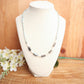 Larimar, Pearl &amp; Abalone Necklace – 18" + 2" Extender
