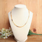 Graduated Golden Gemstone & Hematite Necklace