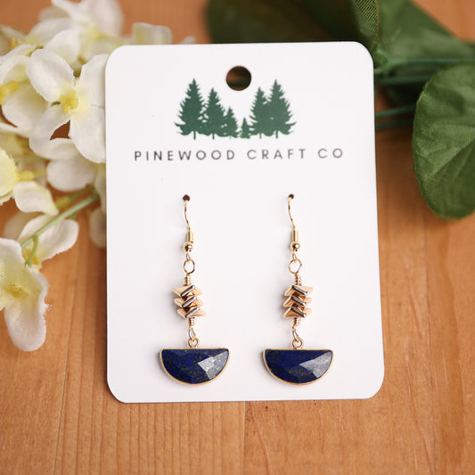 Lapis with Gold Hematite