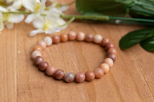 Pink Aventurine - 6.5 inches unstretched