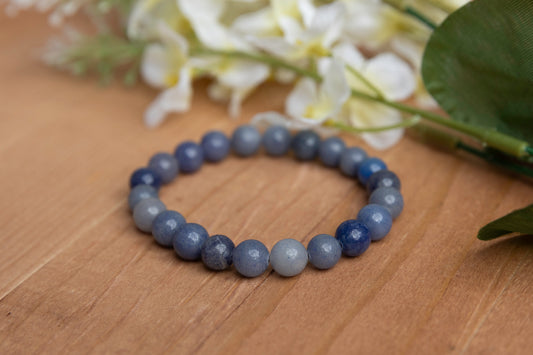 Blue Aventurine - 6.25 inches unstretched