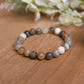 Bamboo Leaf Agate - 6.5 inches unstretched