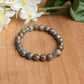 Aqua Terra Jasper w/ Hematite Spacers - 6.5 inches unstretched