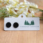 Black Texture Studs