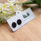 Black Texture Studs