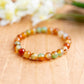 Peacock Agate Stretch Bracelet - 6.5 inches unstretched