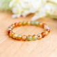 Peacock Agate Stretch Bracelet - 6.5 inches unstretched