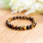 Tigers Eyes Stretch Bracelet - 6.5 inches unstretched