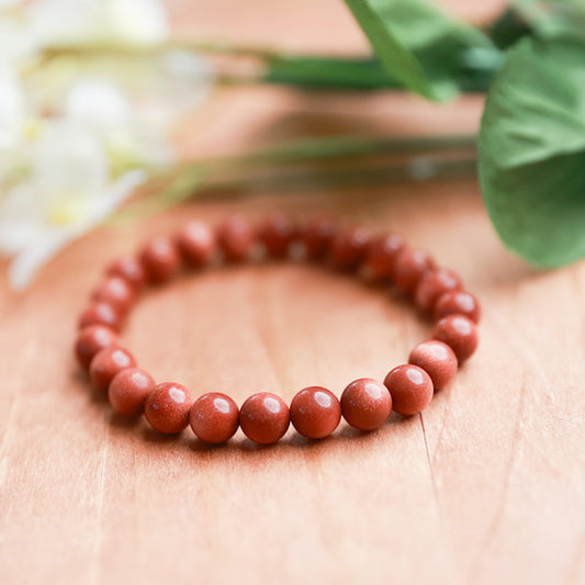 Goldstone Stretch Bracelet - 6.75 inches unstretched