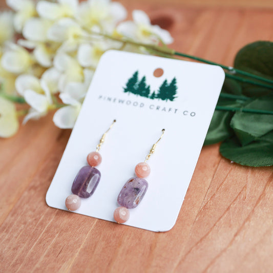 Amethyst and Moonstone