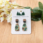 Southwestern Pattern Dangle Earrings