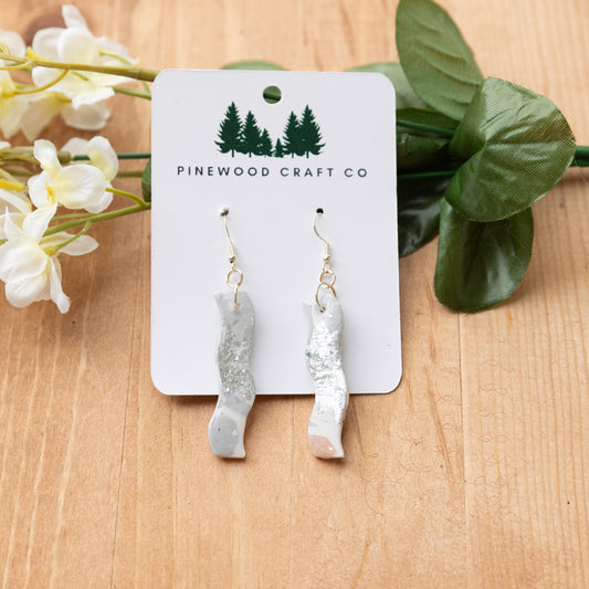 Wavy Dangle Earrings