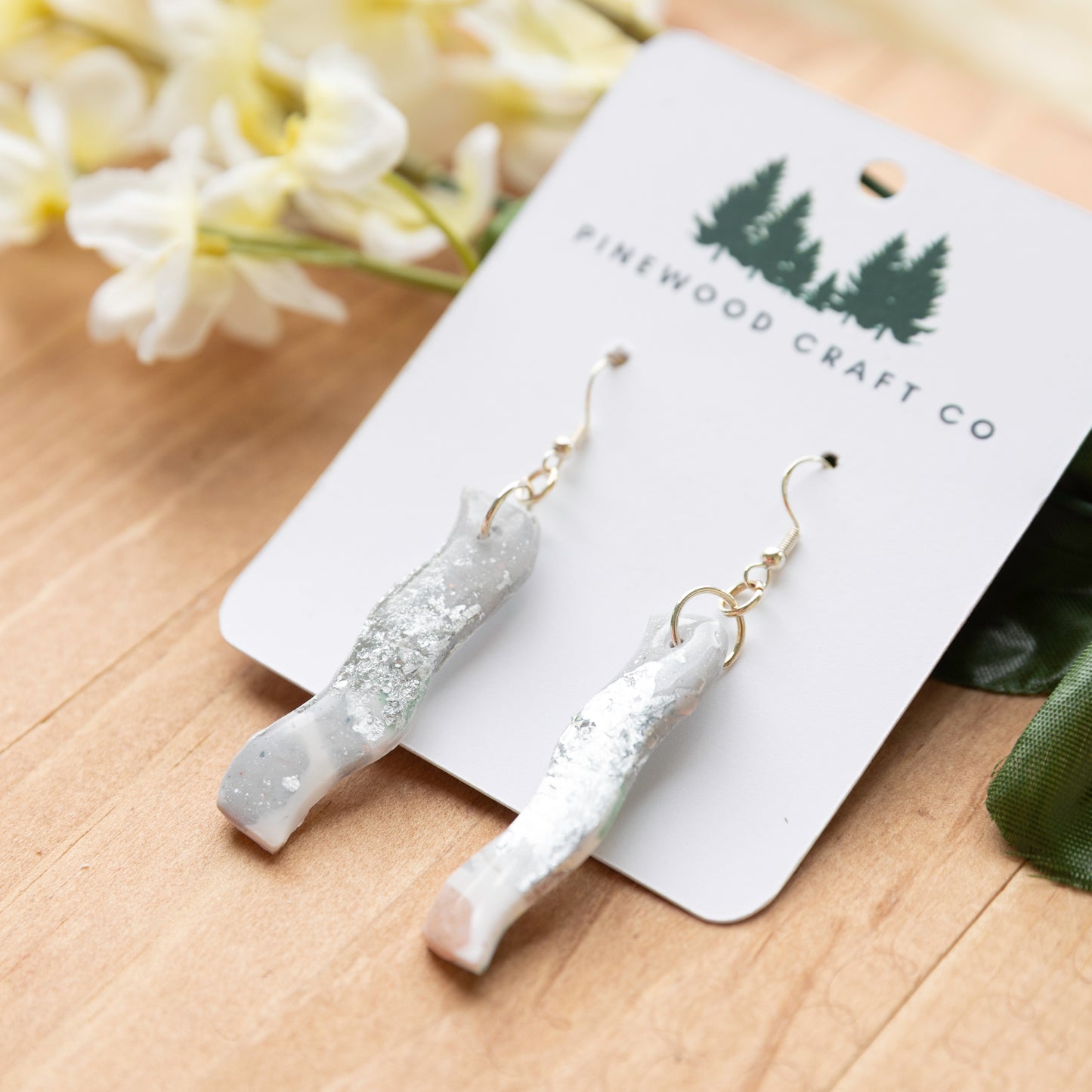 Wavy Dangle Earrings