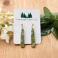 Green Agate Inspired Earrings