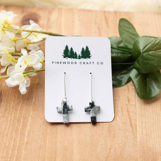 Black and Gray Crosses