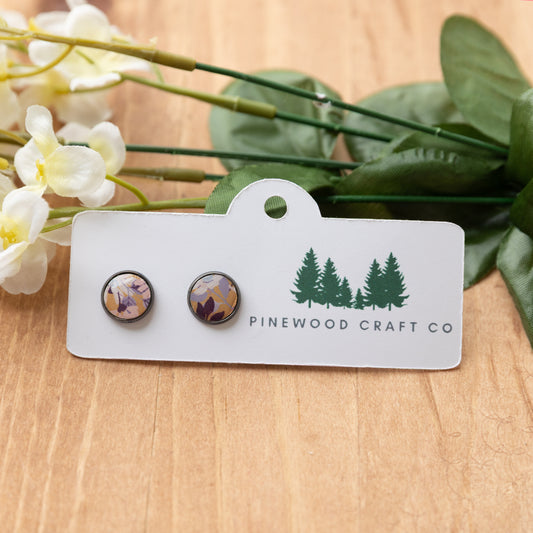 Autumn Bloom Stud Earrings