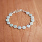 Amazonite Circles with Freshwater Pearls