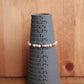 Moonstone, Pink Jade and Hematite Bracelet