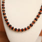 Carnelian & Smoky Quartz Gemstone Necklace