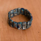 Blue Imperial Jasper Bracelet (Dyed)