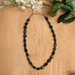 Labradorite & Chrysocolla Necklace – 16.5” + 2” Gold Extender