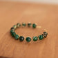 Fushite wire wrapped Bracelet w/Hook Closure -6.5 inch