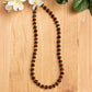 Smokey Quartz & Carnelian Necklace - 17.5 inches + 2-inch extender